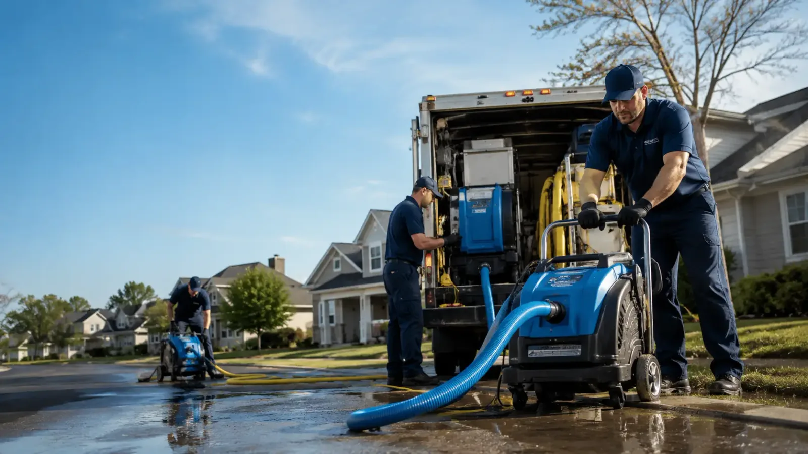 Flood Damage Cleanup in North Palm Springs, CA